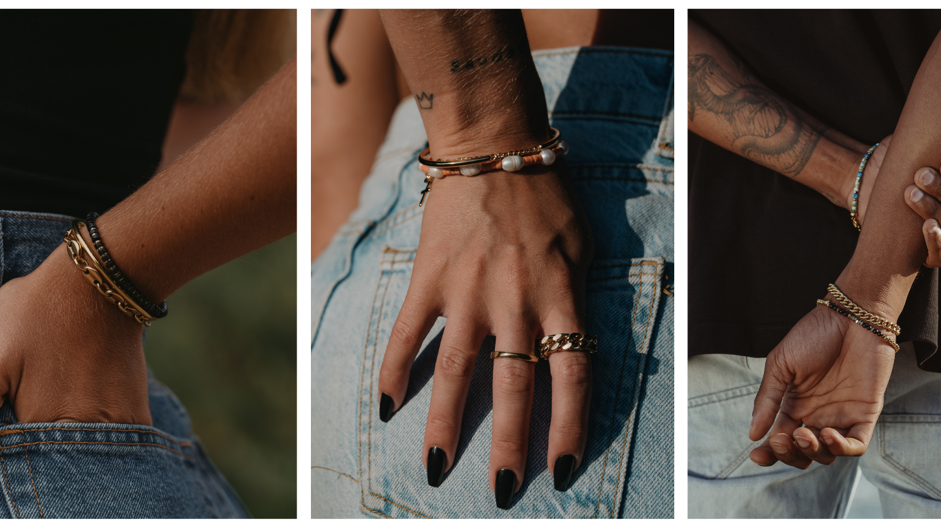 HOW TO WEAR NATURAL STONE BRACELETS