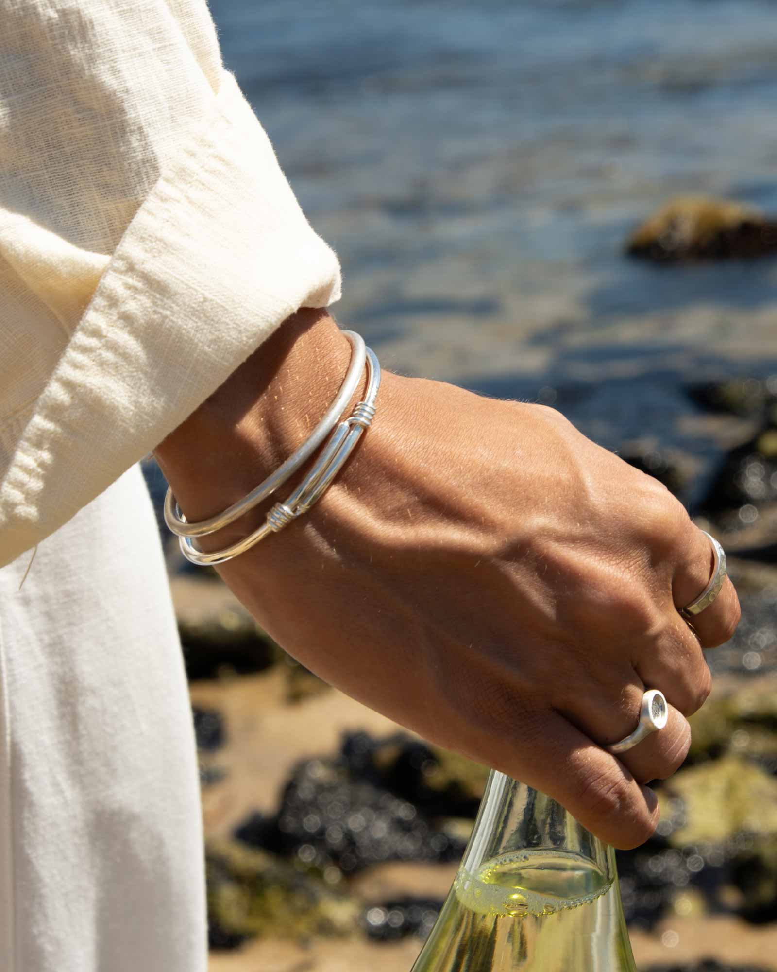 Essens - Infinity Symbol Bracelet Solid 925 Silver Adjustable Essens - Infinity Symbol Bracelet Solid 925 Silver Adjustable