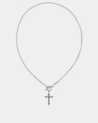 Stainless Steel Necklace Boho Twisted Cross - Online jewelry Dicci