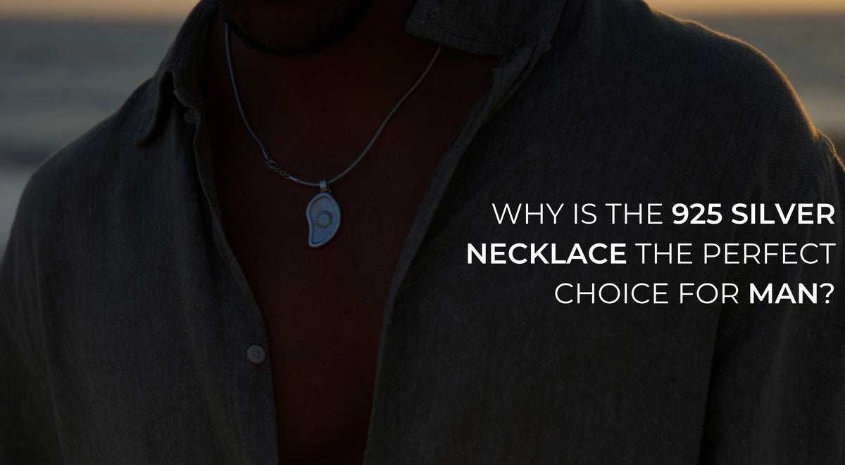 Different examples of necklaces and ways of wearing silver necklaces