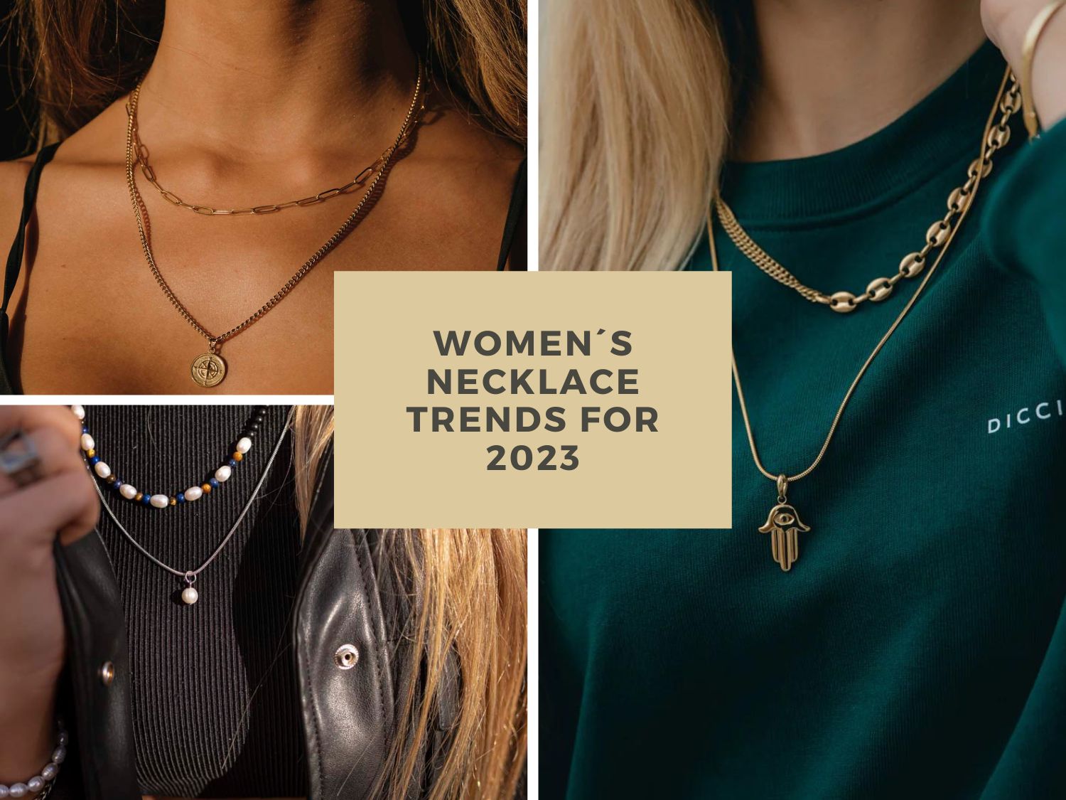 WOMEN'S NECKLACE TRENDS - UPGRADE YOUR STYLE IN 2023