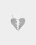 Other Half necklace in 925 silver detail on a neutral background
