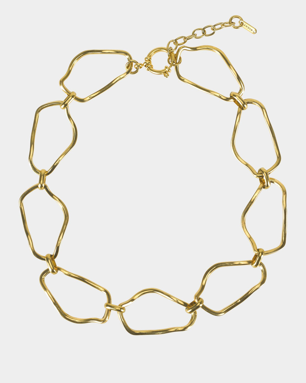 Organic Golden Chain Necklace