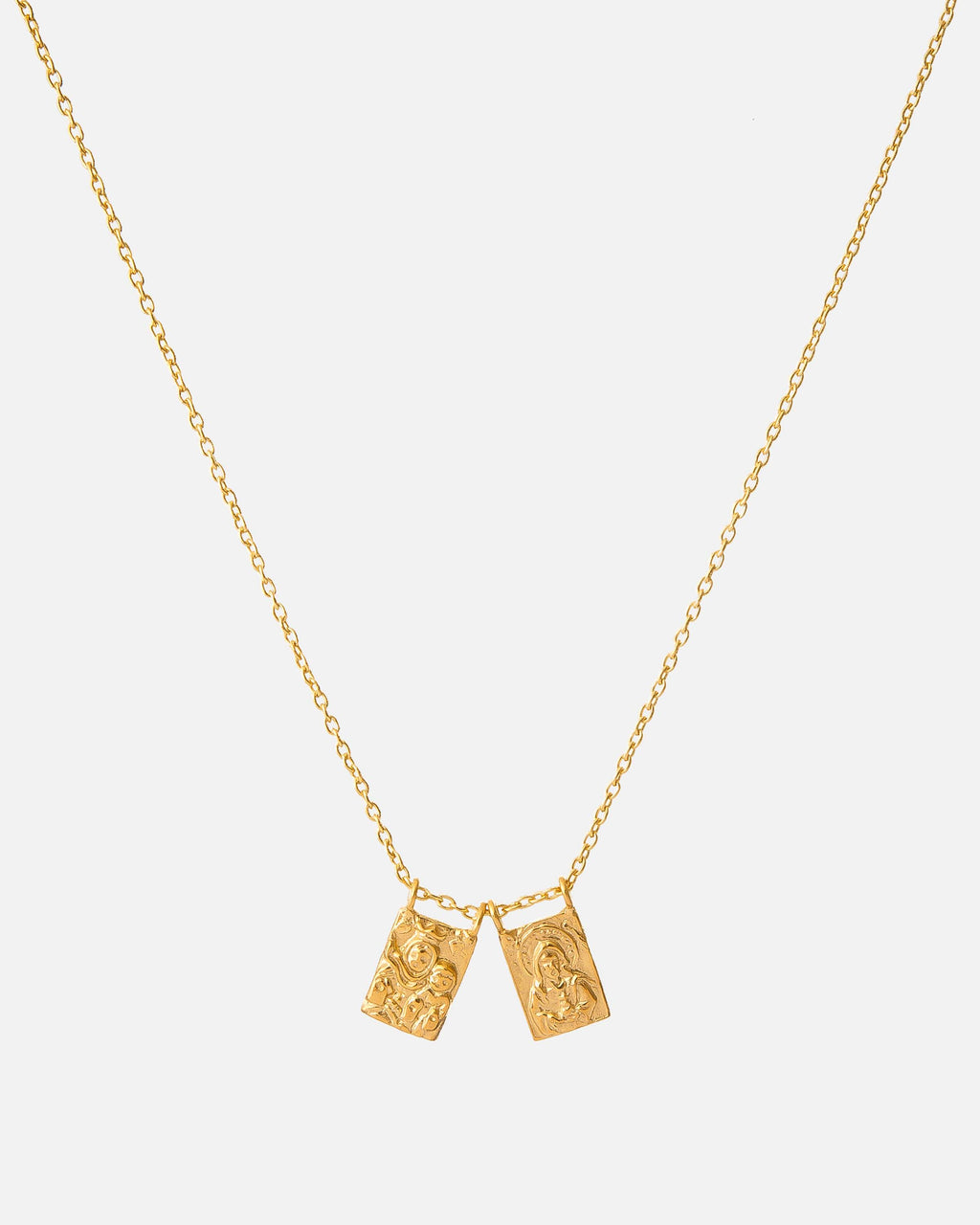 Golden Sacred Heart Thin Scapular