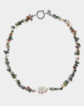 Agate Pearl Necklace