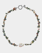 Agate Pearl Necklace