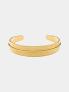 Arch Cuff Golden Bracelet - Steel Bracelets - Buy Dicci Online