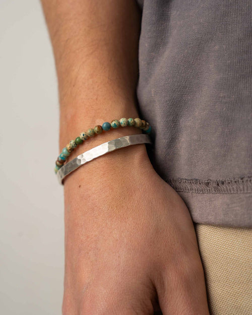 Azure Orb Bracelet 4mm - Unisex Jewellery - Dicci Online