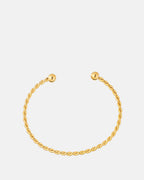 Pulsera de puño trenzada