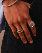 Chunky Ring silver - dicci