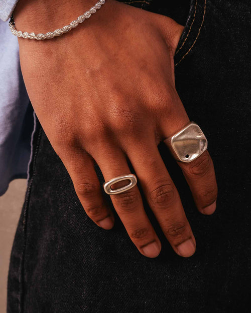 Chunky Ring silver - dicci