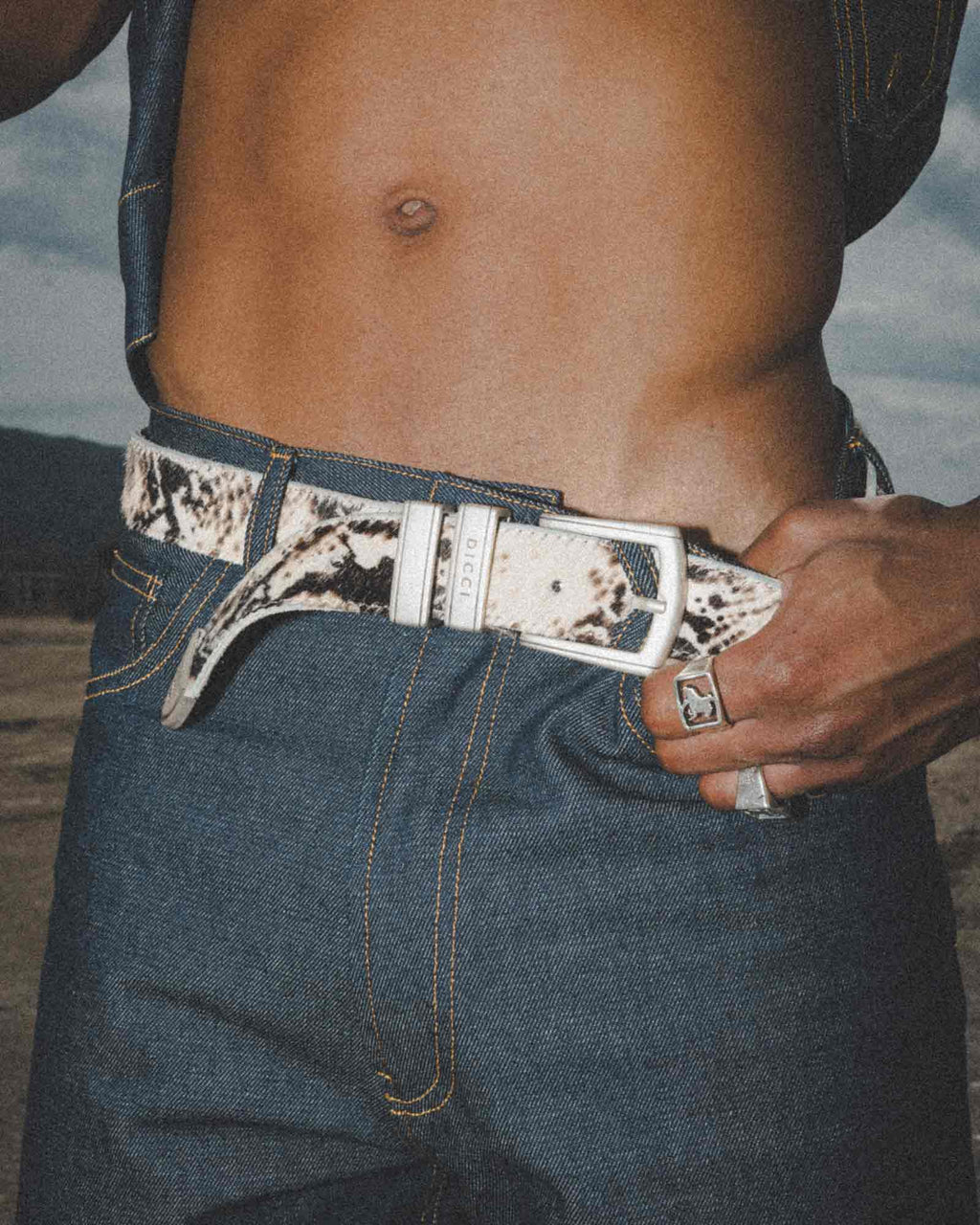Cowhide Belt - WRONG SENSE@ X DICCI