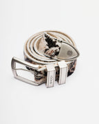Cowhide Belt WRONG SENSE x DICCI on a neutral background