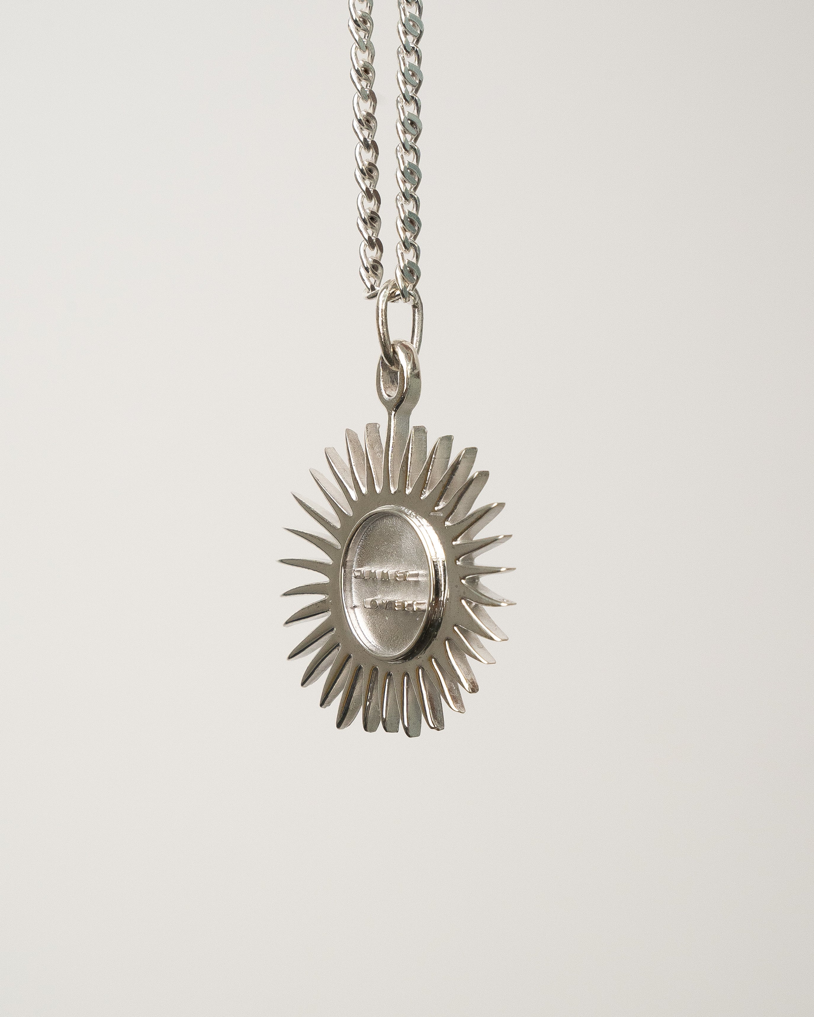 sunrise necklace in silver 925