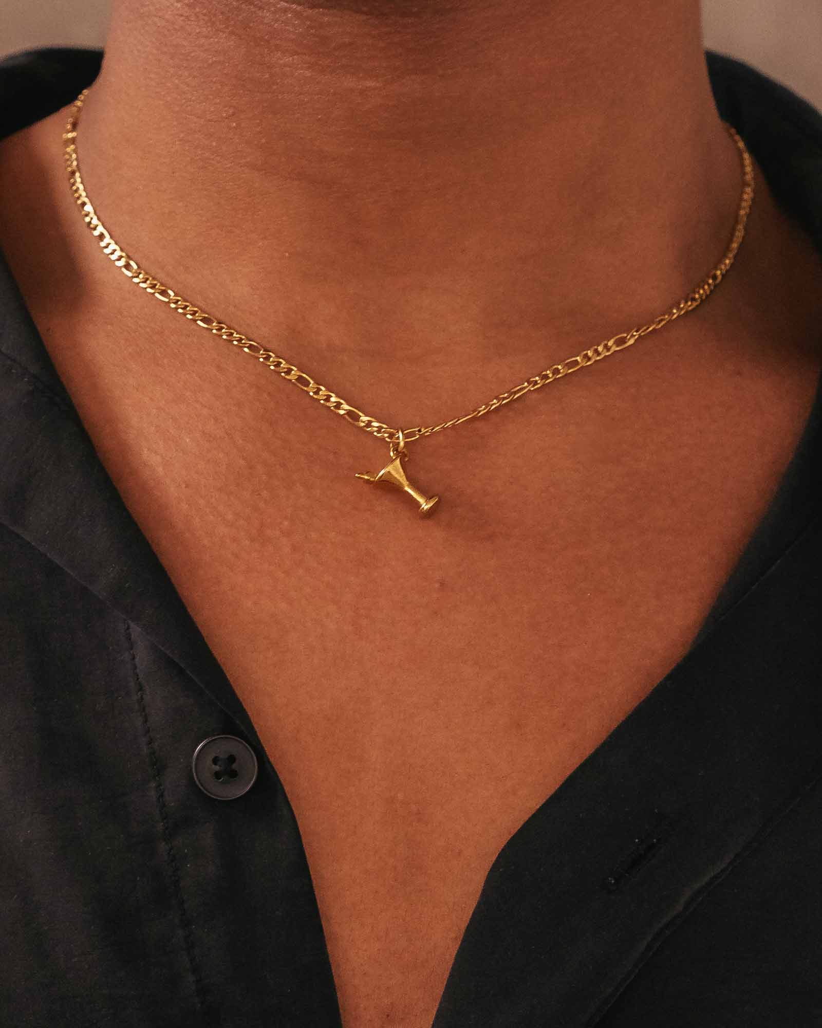 Golden Cocktail Necklace
