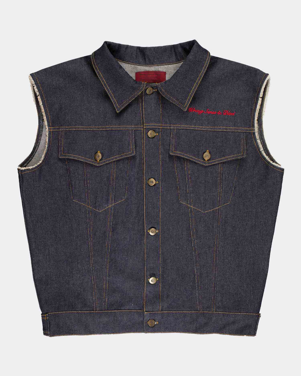 Denim Vest - WRONG SENSE® X DICCI