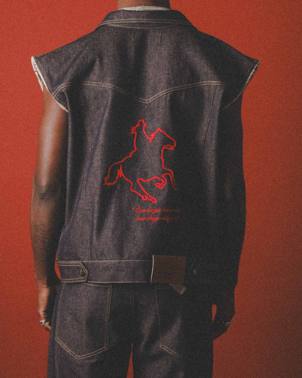 Denim Vest - WRONG SENSE® X DICCI