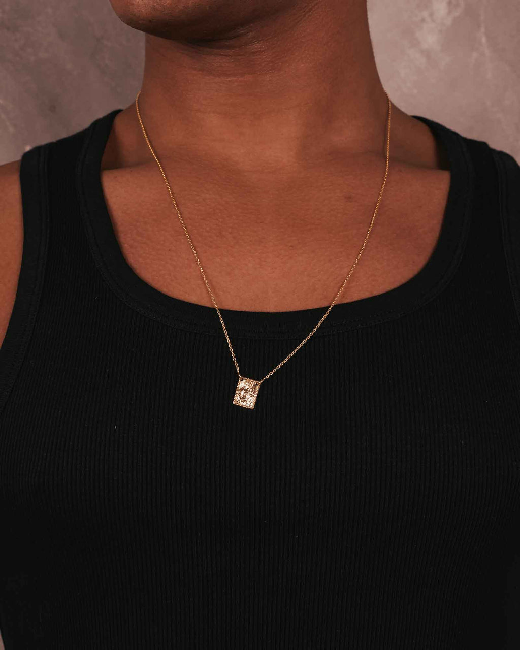 Golden Do Carmo Scapular  - Online Jewelry - Dicci