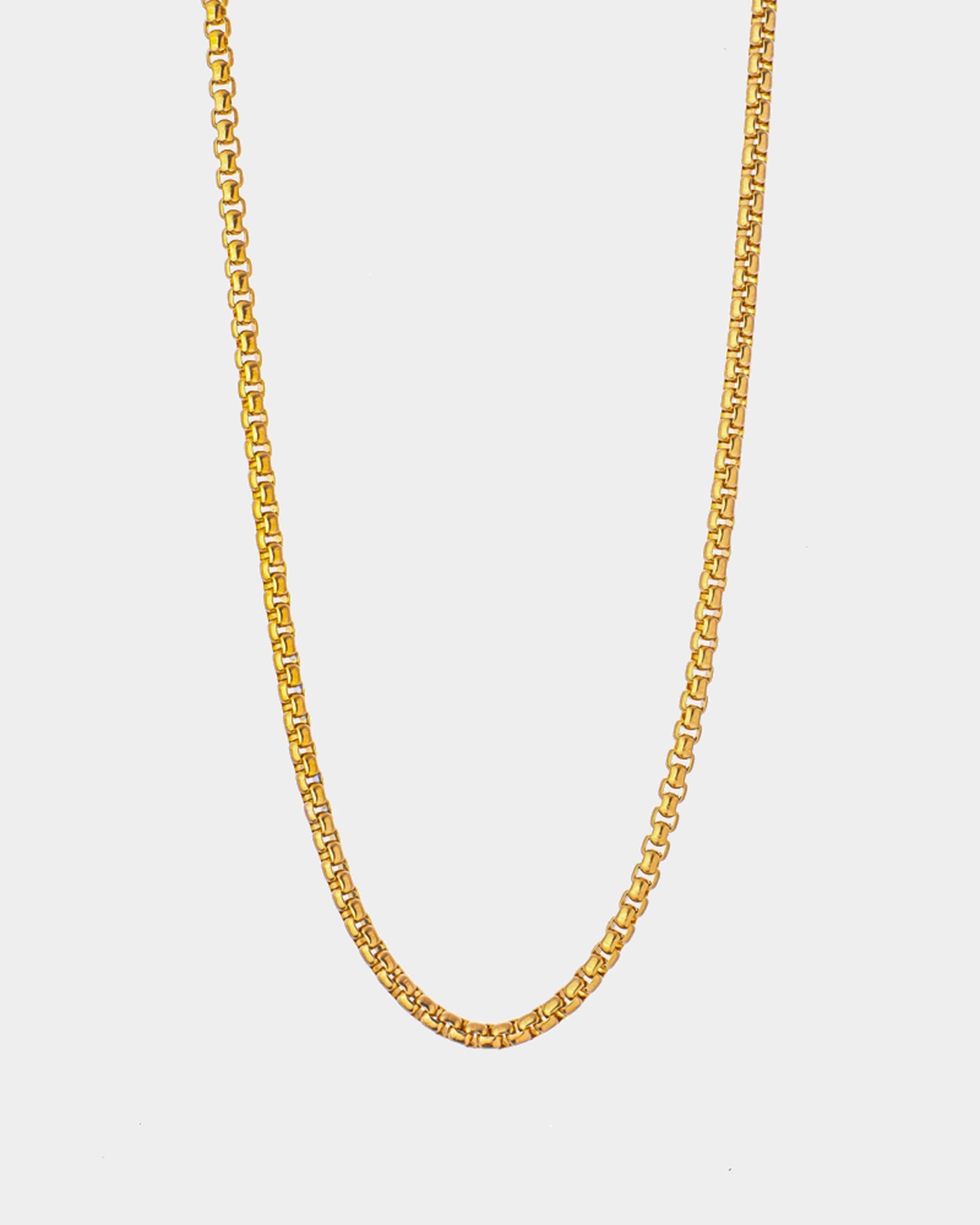 Rolo Chain Necklace 3mm Golden