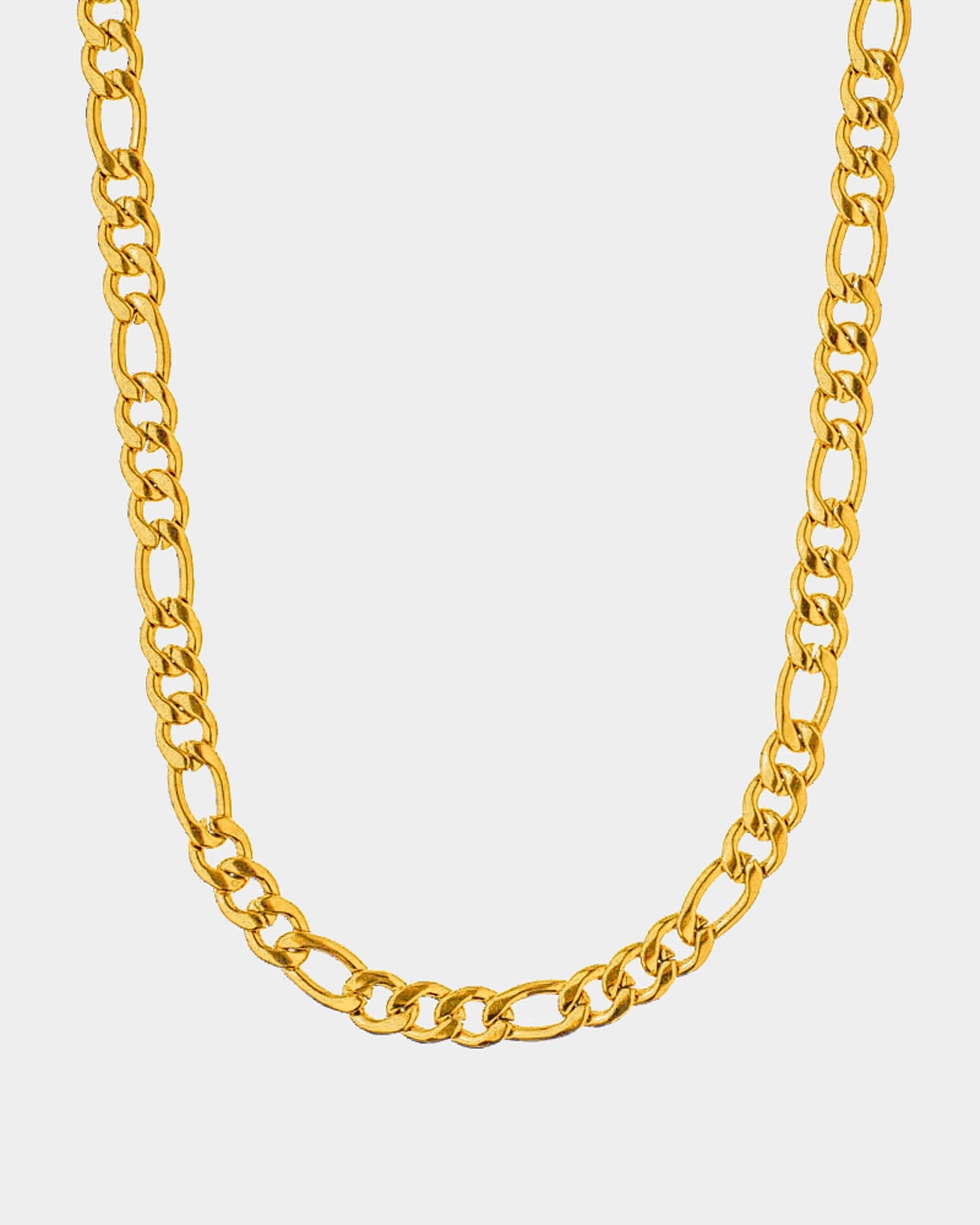 Golden Figaro Chain Necklace 6mm