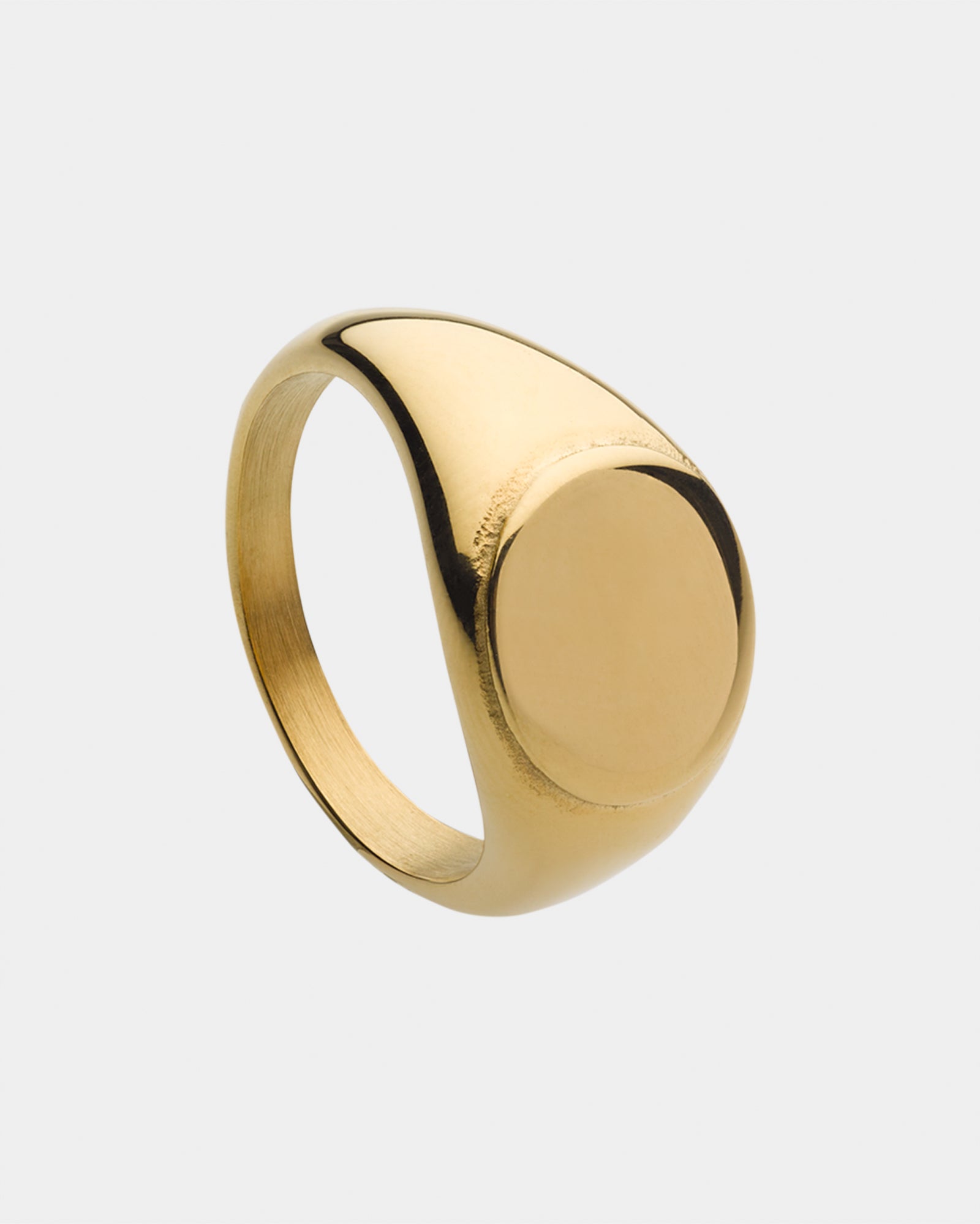 Bold Signet Ring Golden