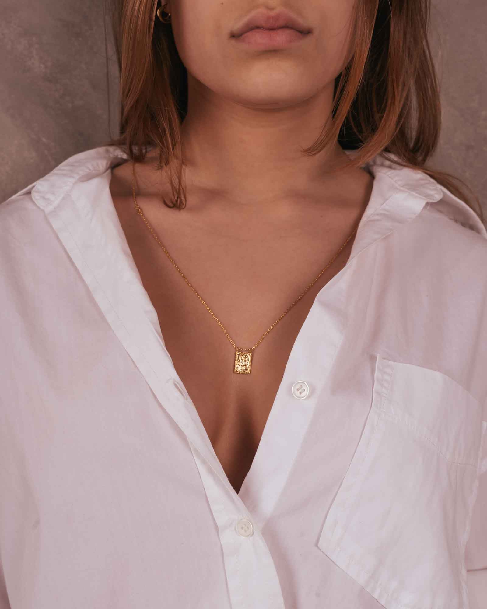 Golden Sacred Heart Scapular