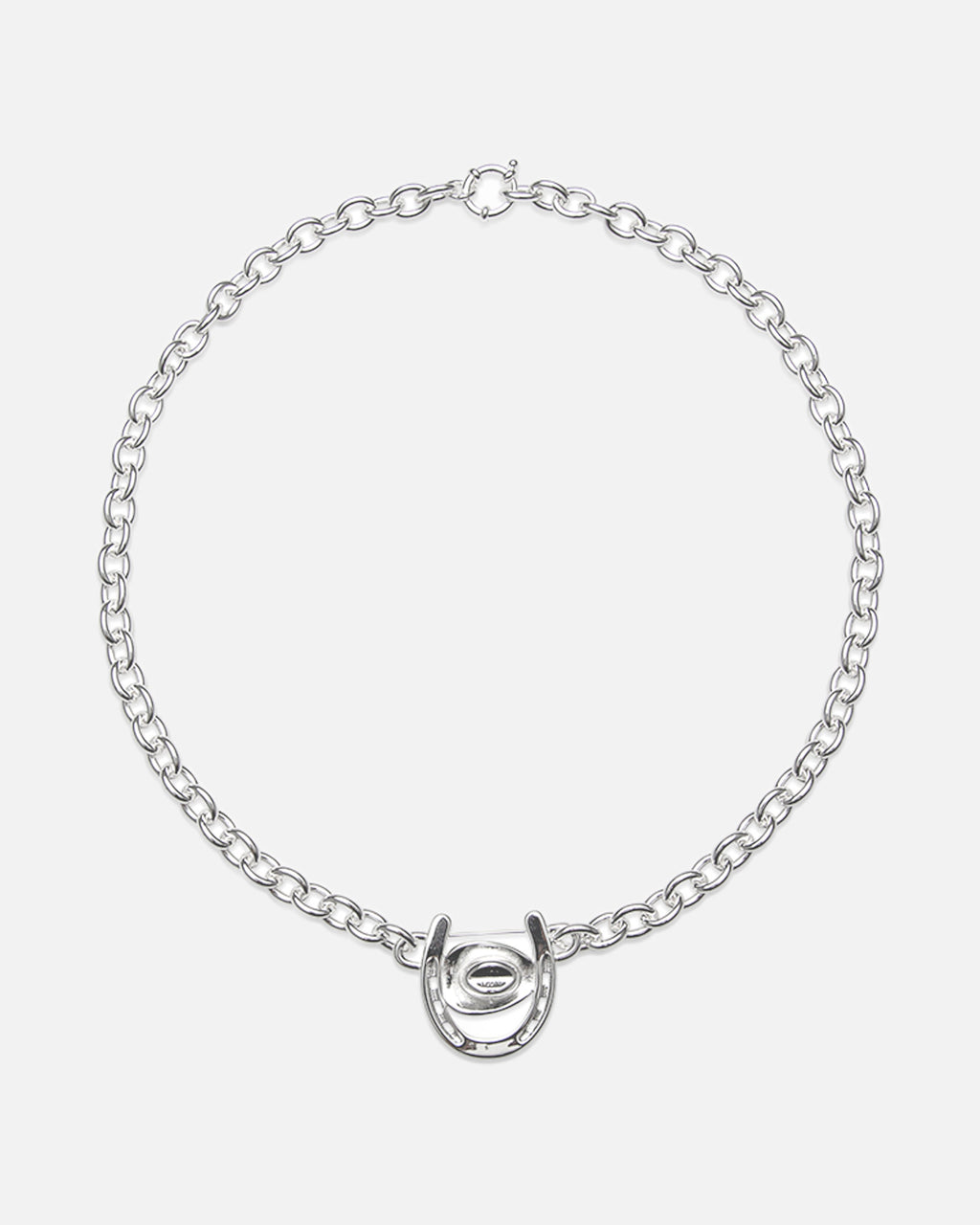 Horseshoe stainless steel necklace
