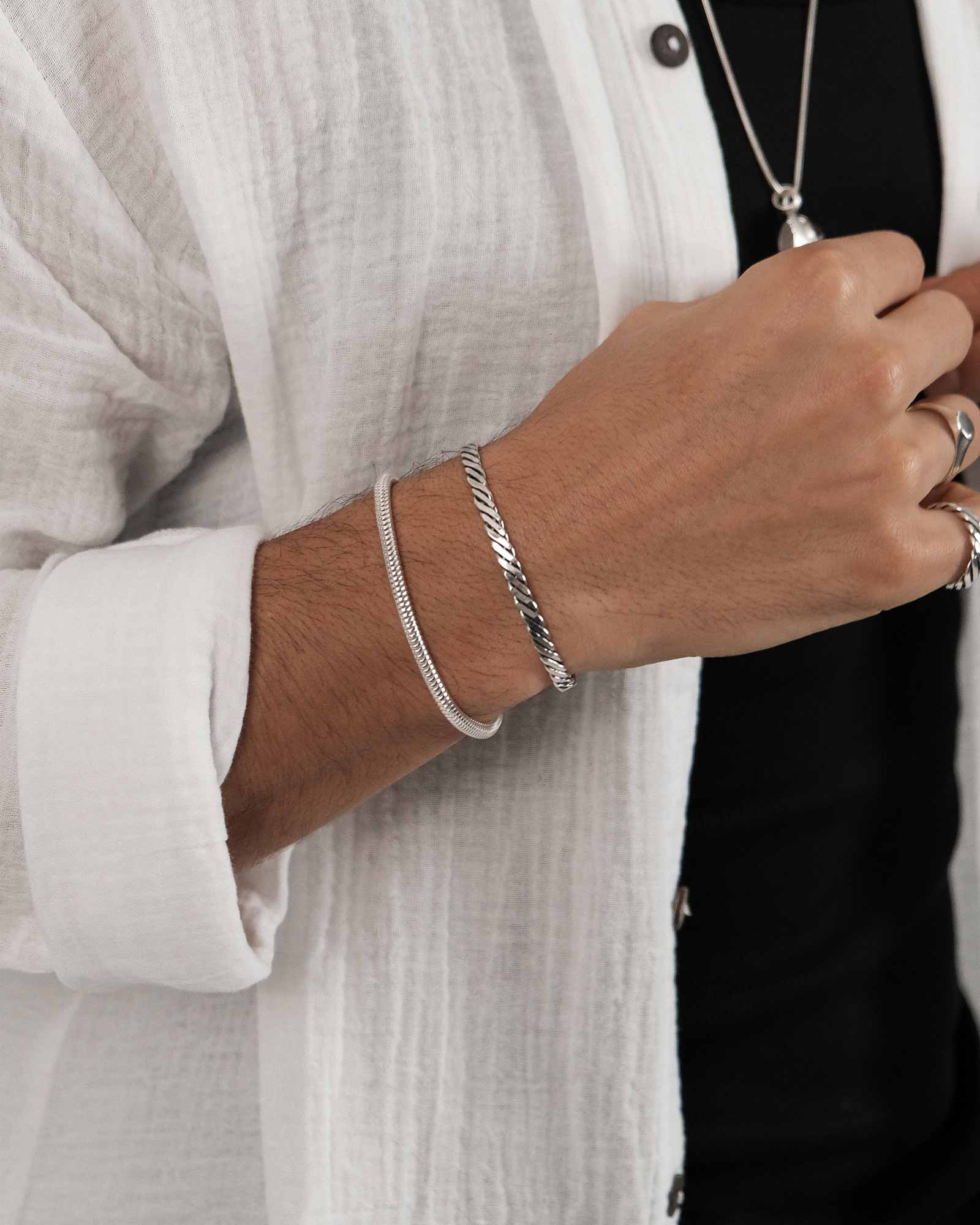 925 Sterling Silver Bracelets - Buy Online – DICCI