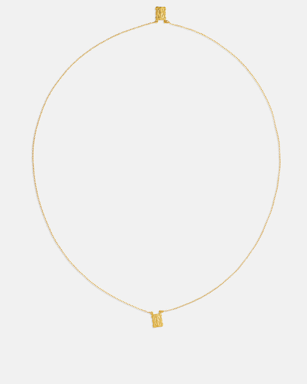 Lady of Graces - 925 Silver Golden Scapular - Online Unissex Jewelry - Dicci