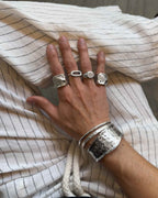 Silver Link Ring - Elevate your Style - Buy Now at DICCI