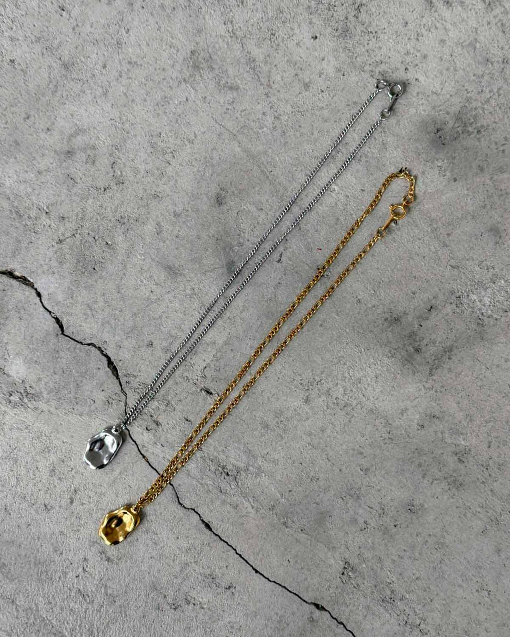 Melted Golden Necklace - Unisex Dicci Jewelry