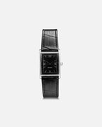 Leather Strap Watch Black Dial – Muse
