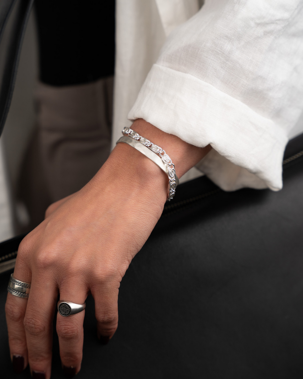 Partridge Eye Chain Bracelet 6mm - Unisex Necklaces