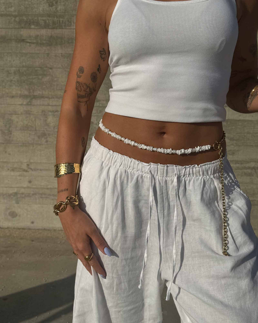 Pearl Belly Chain