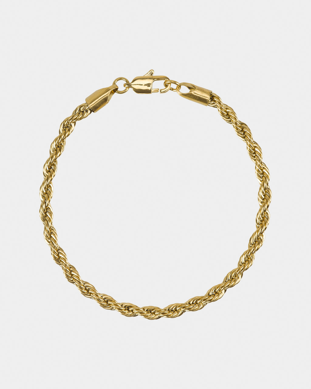 Golden Rope Chain Bracelet 4mm