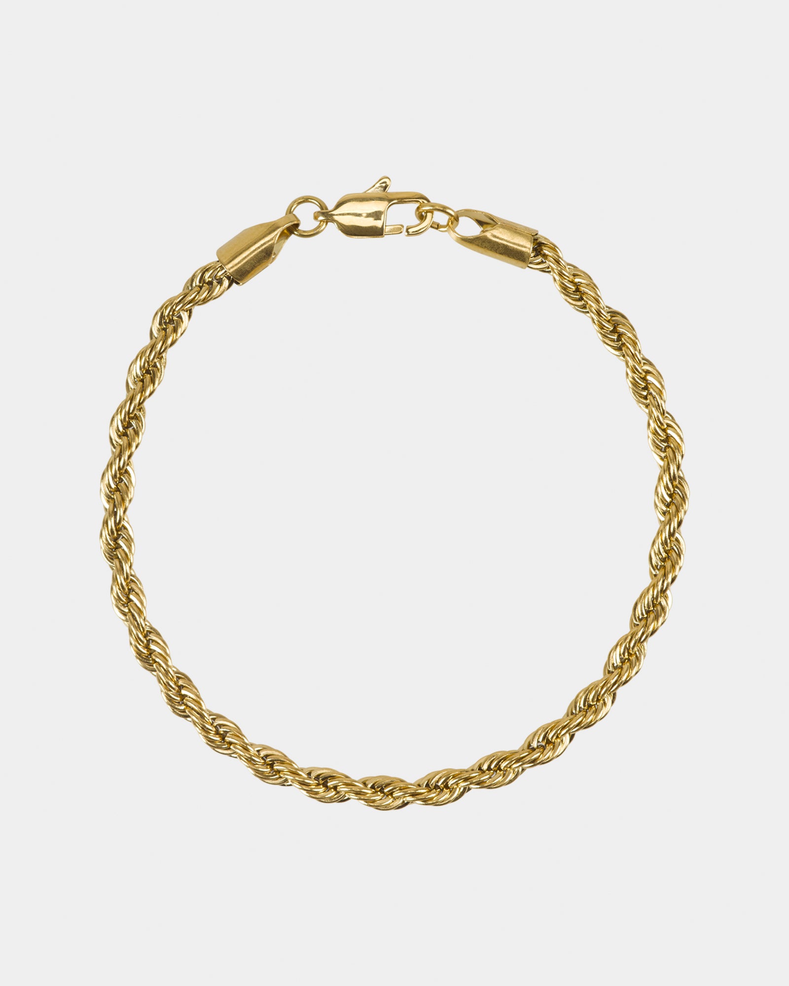 Golden Rope Chain Bracelet 4mm