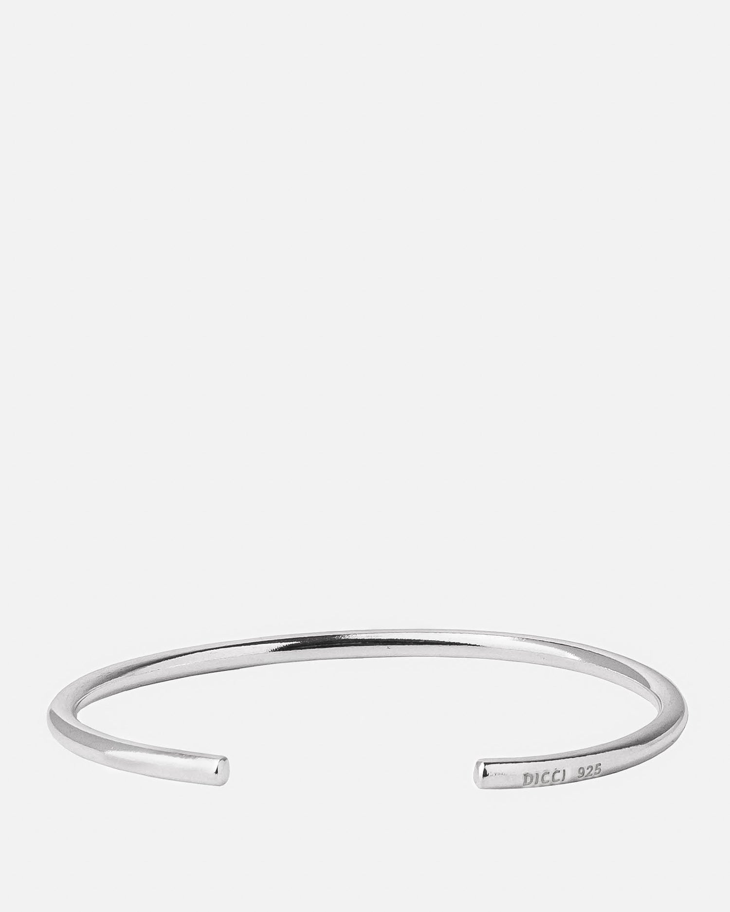 Round Cuff Bracelet - 925 Silver Cuffs - DICCI Jewelry