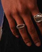 Silver Link Ring