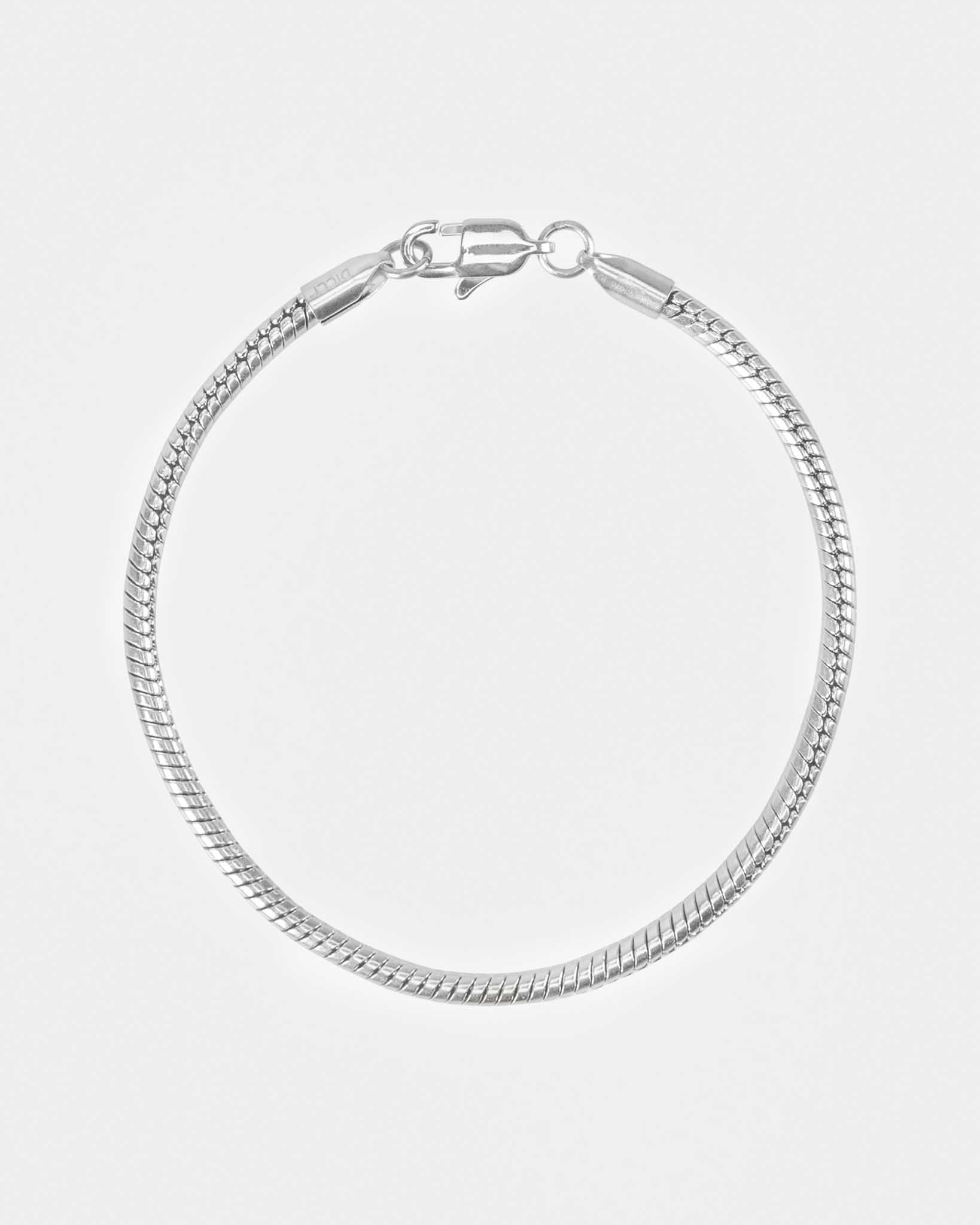 Snake Bone Chain Bracelet 3mm