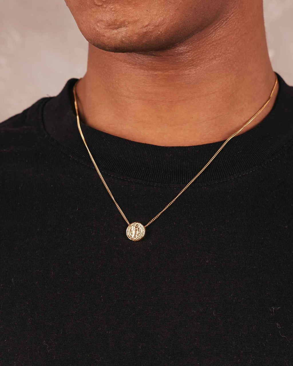 St. Benedicts Scapular golden front