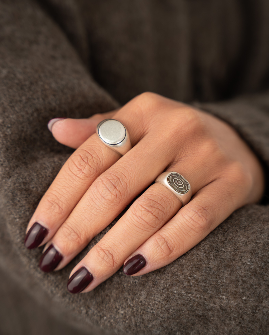 Stainless Steel Silver Sunray Ring - Buy Rings Online - DICCI