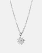 silver Sun Chaser Necklace