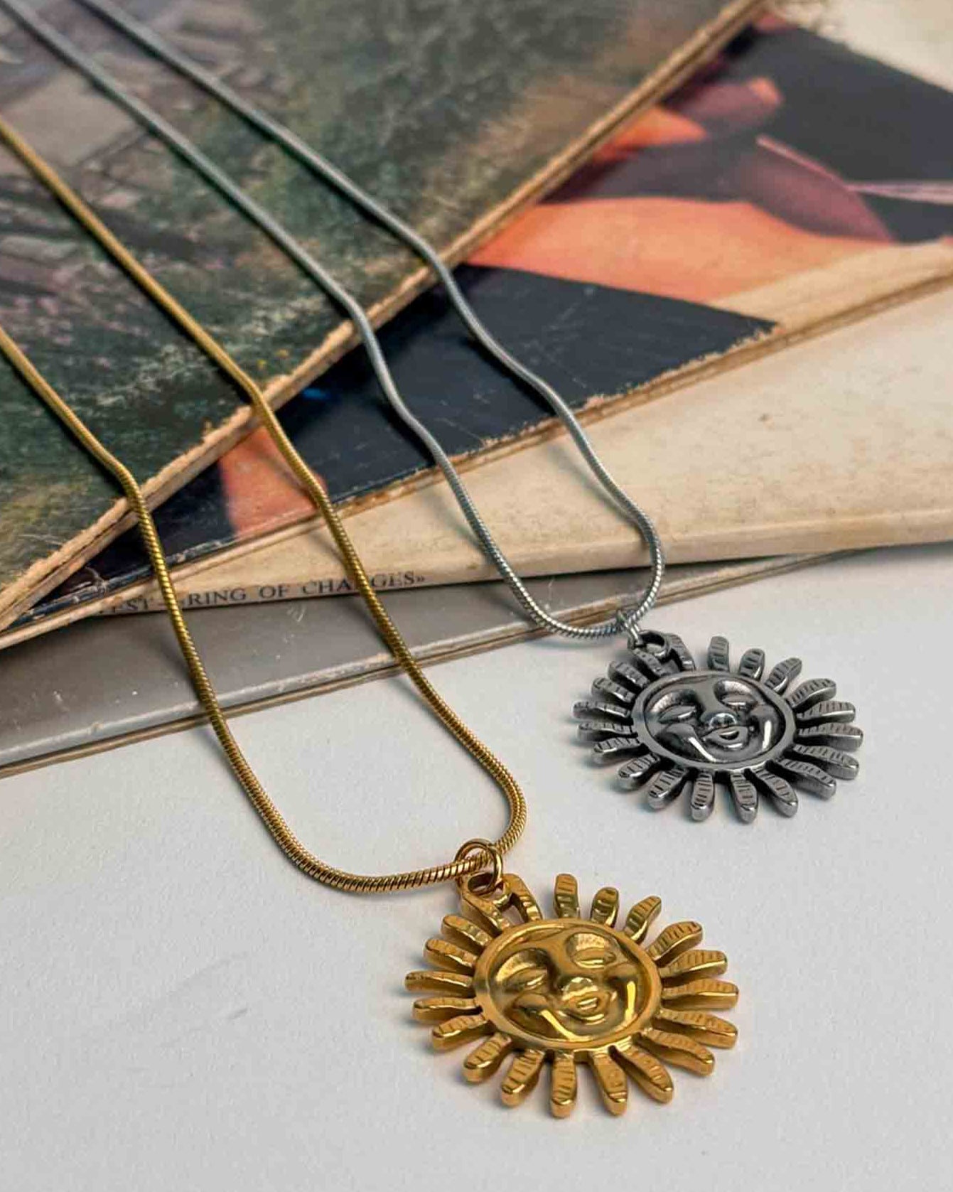 Golden Pendant Sunflare at Dicci