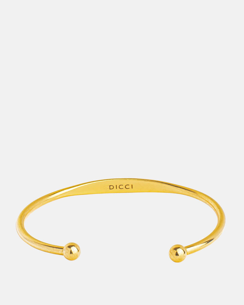 Trulli Cuff Bracelet golden