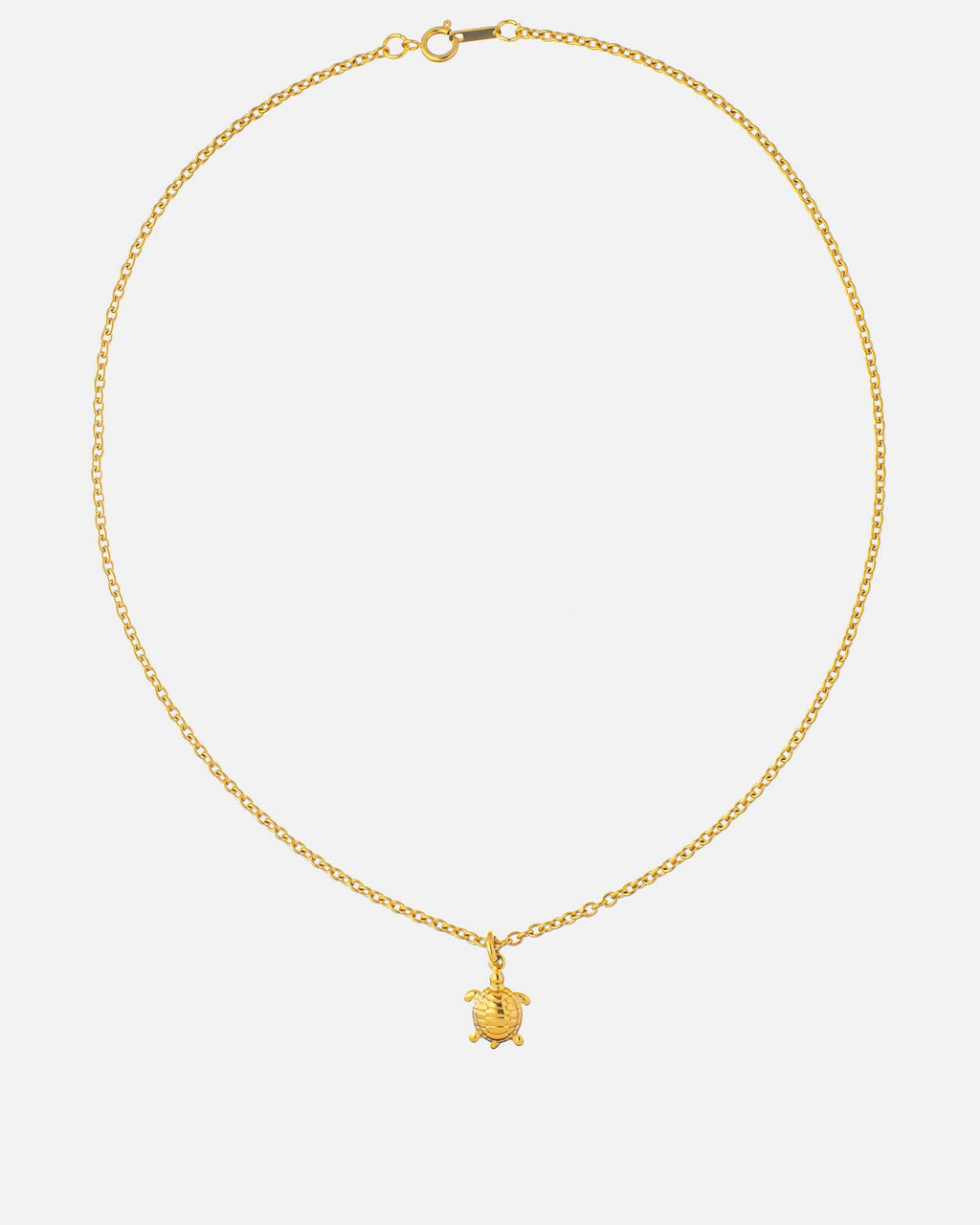 Turtle Necklace gold stainless steel