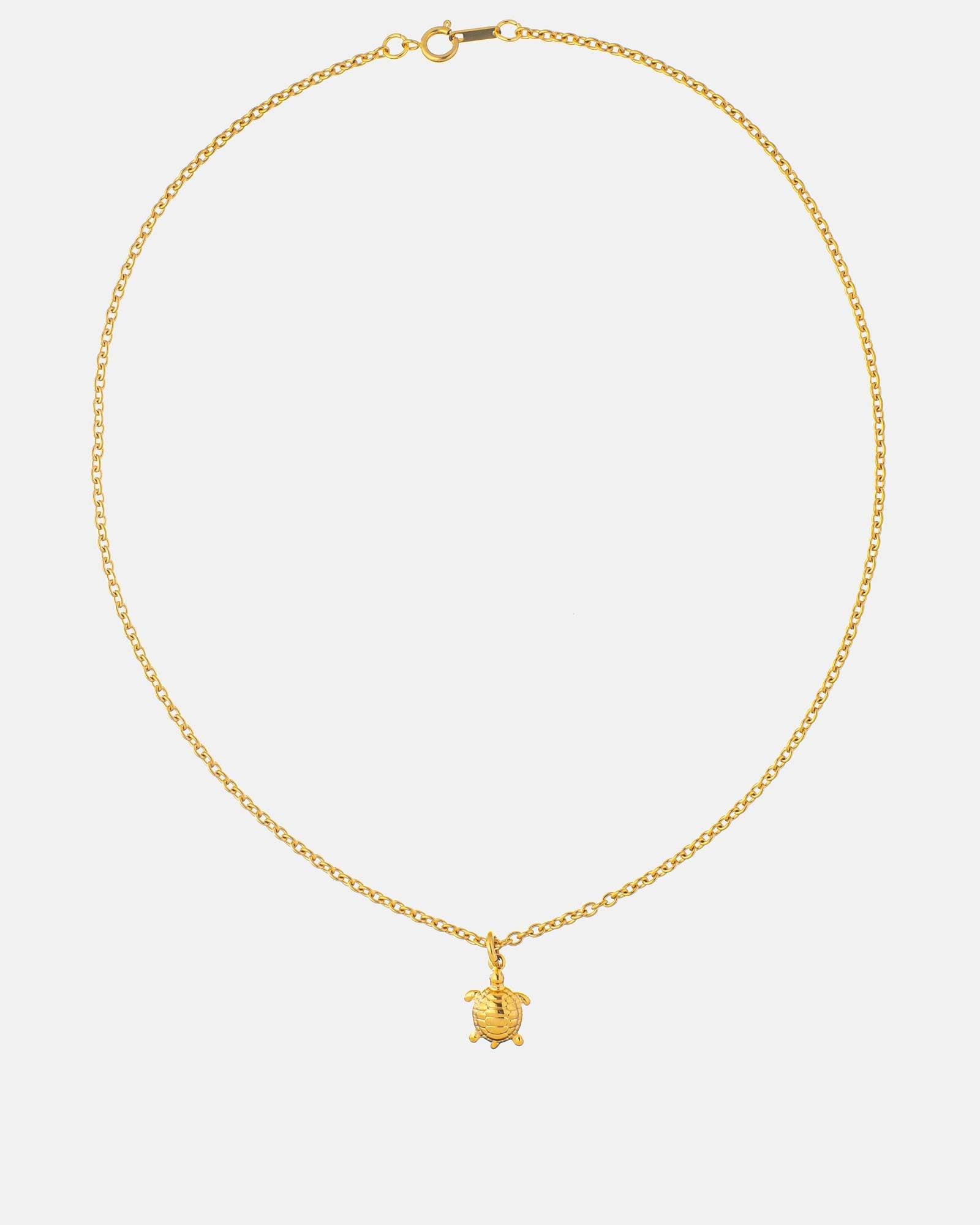 Golden Turtle Necklace - Stainless Steel Necklace - Dicci