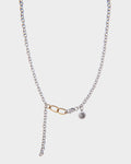 Necklace with a star-shaped pendant on a light gray background