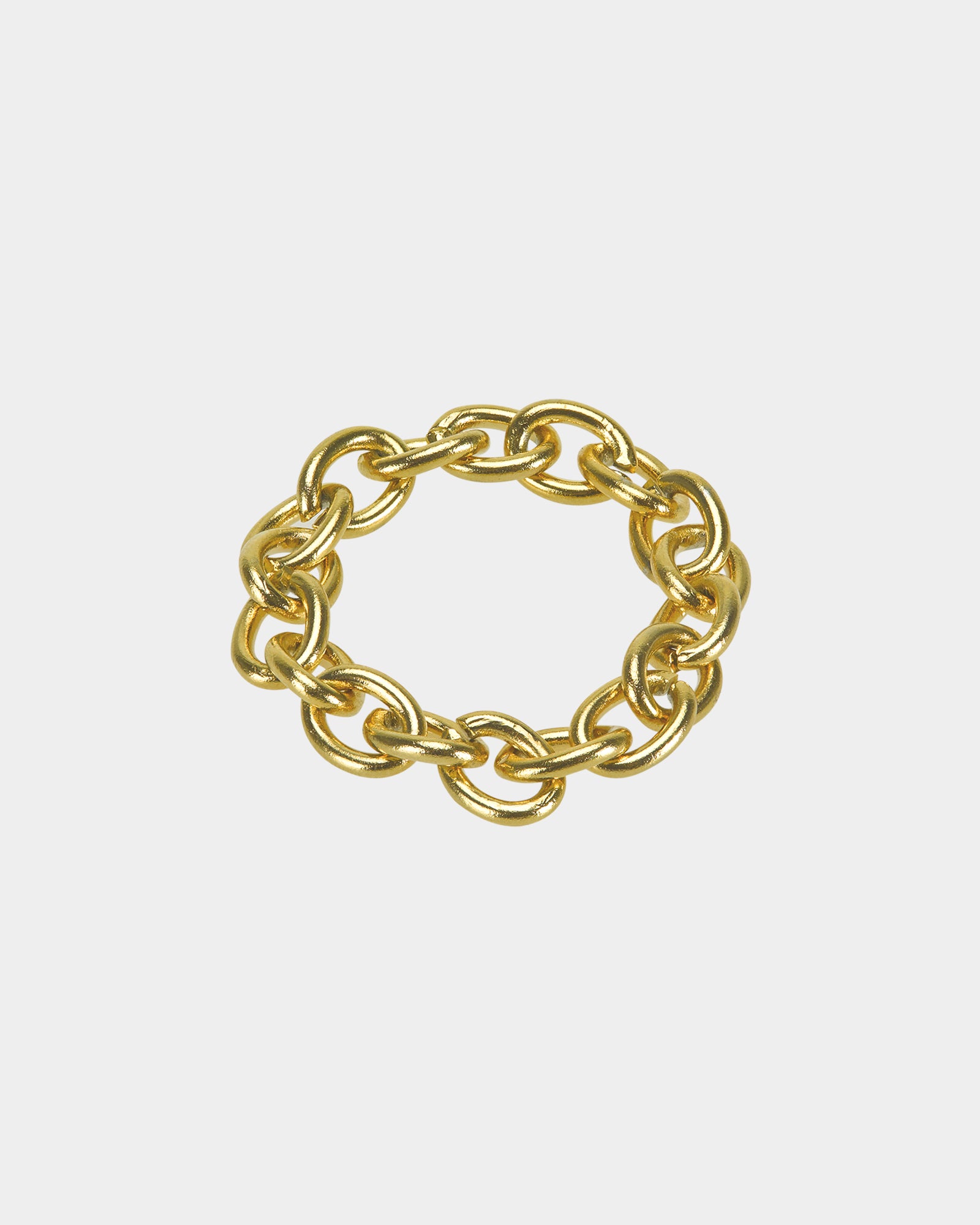 Golden Cable Ring