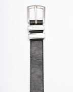 Vintage Black Leather Belt - WRONG SENSE® X DICCI