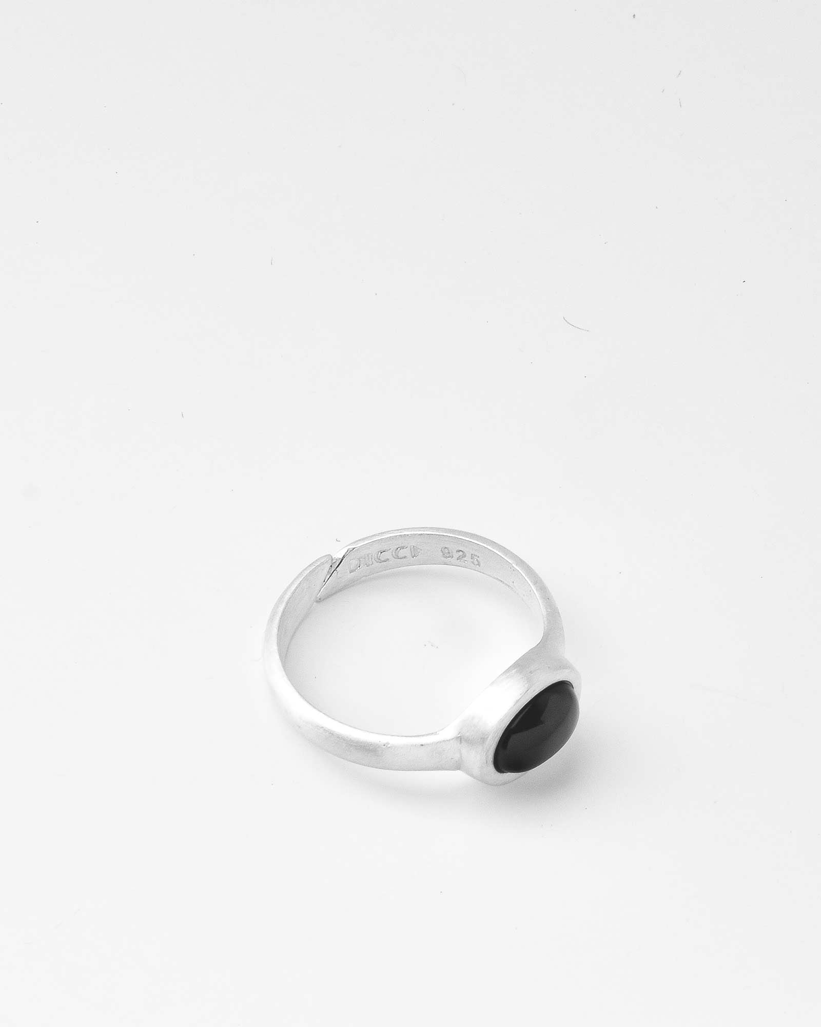 anillo onix en plata 925